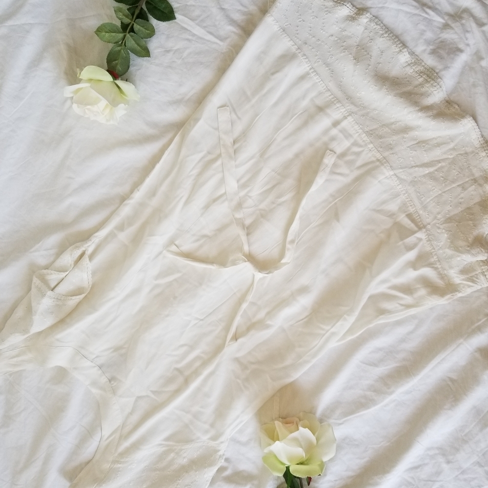 White boho cottage dream dress K7 - Picture 11 of 16